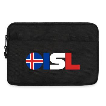 Island - Laptoptasche 13" - Schwarz - Vorne