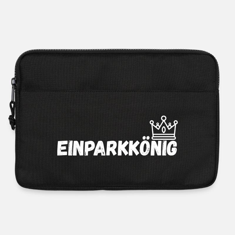 Einparkkonig_schwarz - Laptop bag 13" - black