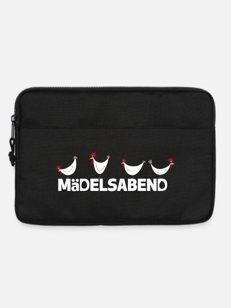 Ladies Night - Bachelor Party - Girls' Night - Chickens - Laptop bag 13" - black