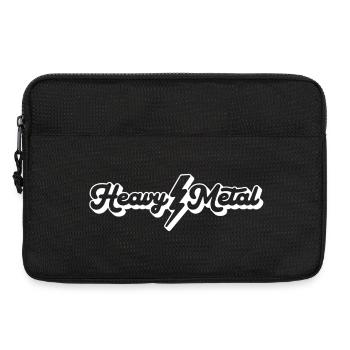 Heavy Metal Script - Sacoche pour ordinateur portable 13 pouces - noir - Devant