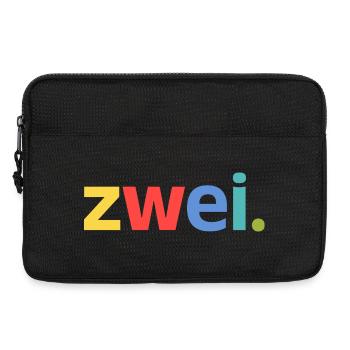 2. Geburtstag Junge – 2 Jahre Zwei - Laptoptasche 13" - Schwarz - Vorne