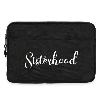 Schwesternschafts-Schriftzeichen - Laptoptasche 13" - Schwarz - Vorne