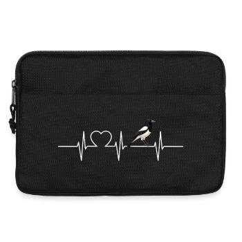 Magpies Magpie - Laptop bag 13" - black - Front