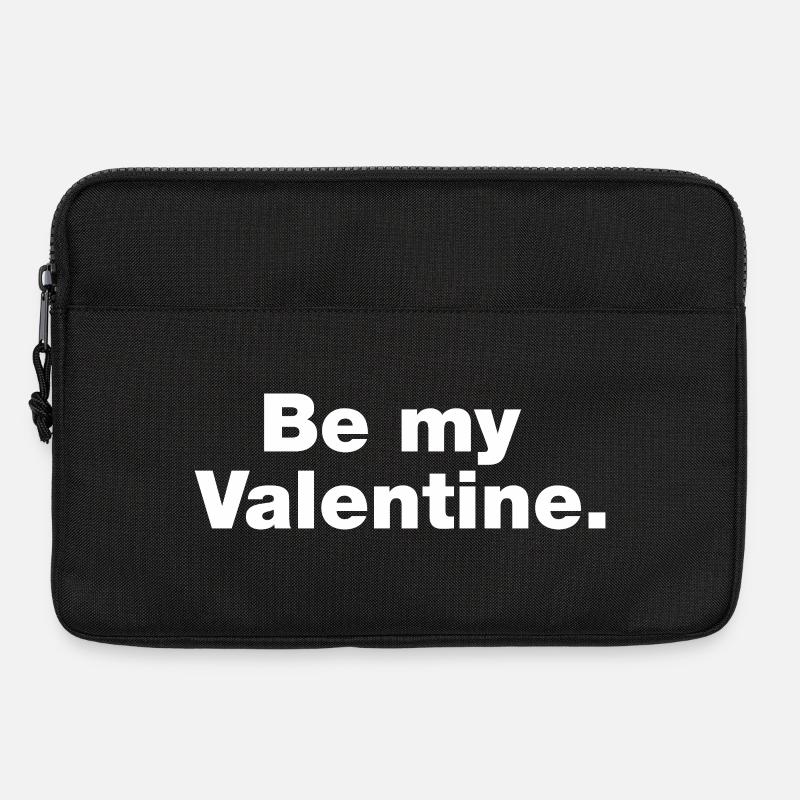Sei mein Valentinstag - Laptoptasche 13" - Schwarz