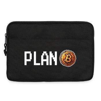 Planifiez Bitcoin Retro Pixel - Sacoche pour ordinateur portable 13 pouces - noir - Devant