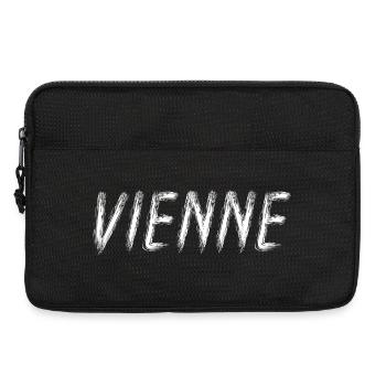 Vienne Brossé Contrasté - Sacoche pour ordinateur portable 13 pouces - noir - Devant