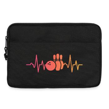 Bowling Sunset Heartbeat Bowler - Laptop bag 13" - black - Front