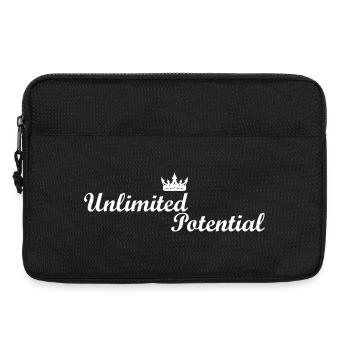 Unlimited_Potential_Crown_White - Sacoche pour ordinateur portable 13 pouces - noir - Devant