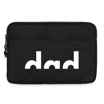 Best Dad Ever - Bester Papa - Vatertag - Laptoptasche 13" - Schwarz - Vorne