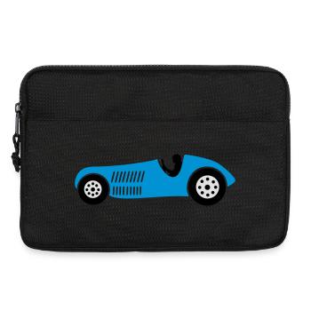 race car - Laptop bag 13" - black - Front