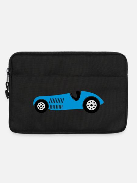rennwagen rennen auto - Laptoptasche 13" - Schwarz
