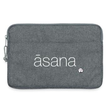 myZEN asana - Sacoche pour ordinateur portable 13 pouces - gris chiné - Devant