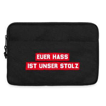 München - Euer Hass ist unser Stolz - Laptoptasche 13" - Schwarz - Vorne