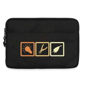 Elektriker Tools - Laptoptasche 13" - Schwarz - Vorne