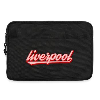 Liverpool Lettering Red Graphic Description: Gesc - Laptop bag 13" - black - Front