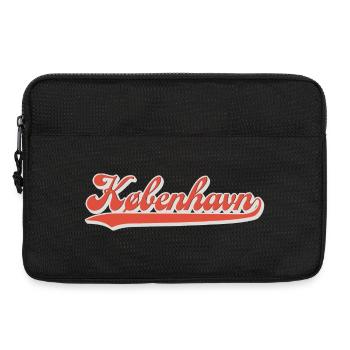 Kobenhavn Schriftzug Retro Logo - Laptoptasche 13" - Schwarz - Vorne