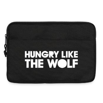 HUNGRY LIKE THE WOLF - Laptop bag 13" - black - Front