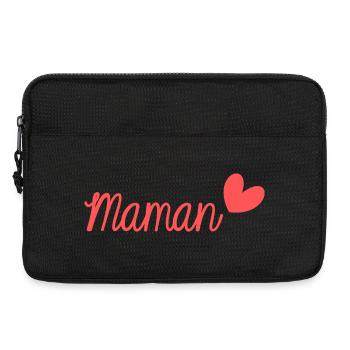MAMA. MUTTERTAG. HERZ. ALLES GUTE ZUM GEBURTSTAG - Laptoptasche 13" - Schwarz - Vorne