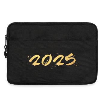 2025 Graffiti Gold Neujahr Happy New Year - Laptoptasche 13" - Schwarz - Vorne
