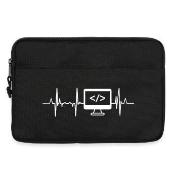 Developer Heartbeat - Laptop bag 13" - black - Front