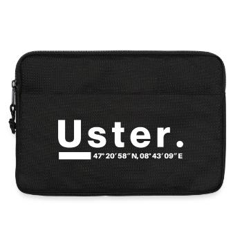 Uster Koordinaten Zürich - Laptoptasche 13" - Schwarz - Vorne