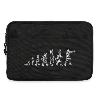 Evolution of the Boxer - Laptop bag 13" - black - Front