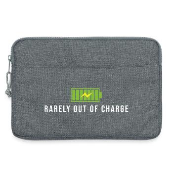 Rarement hors charge e bike akku e-auto spruch - Sacoche pour ordinateur portable 13 pouces - gris chiné - Devant