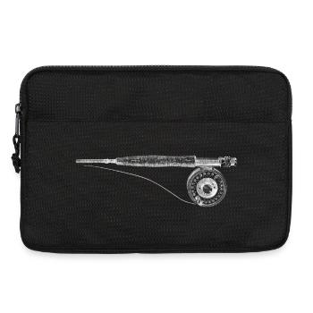 Fly fishing - Laptop bag 13" - black - Front