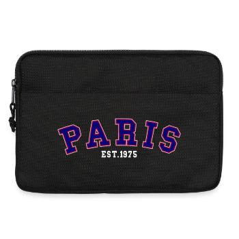 PARIS_EST_1975 - Sacoche pour ordinateur portable 13 pouces - noir - Devant