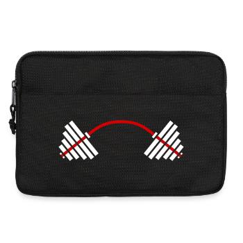Max Power GYM : Entraînement et motivation - Sacoche pour ordinateur portable 13 pouces - noir - Devant