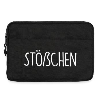 Stößchen - Laptop bag 13" - black - Front