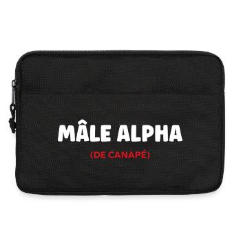 mâle Alpha - Laptop bag 13" - black - Front