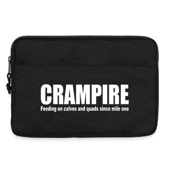 CRAMPIRE Waden Quads Marathon Running Vampir - Laptoptasche 13" - Schwarz - Vorne