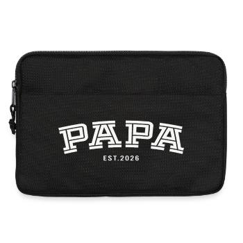 Papa Est. 2026 - Laptoptasche 13" - Schwarz - Vorne