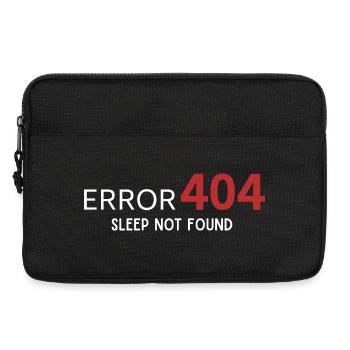 Erreur 404 Sommeil non trouvée – Schéma pour les développeurs - Sacoche pour ordinateur portable 13 pouces - noir - Devant