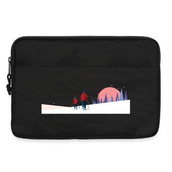 Backcountry Ski Team - Laptop bag 13" - black - Front