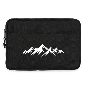 Gebirge - Laptoptasche 13" - Schwarz - Vorne