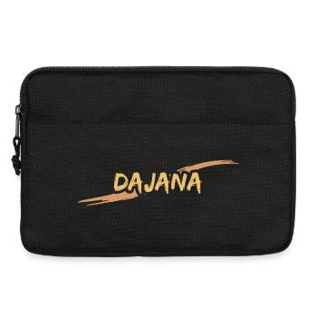 Gift for Dajana - Laptop bag 13" - black - Front