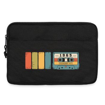 1965 Vintage Original 1965 Geburtstagsgeschenk - Laptoptasche 13" - Schwarz - Vorne