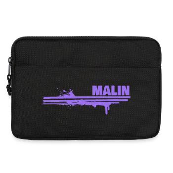 Cadeau pour Malin - Sacoche pour ordinateur portable 13 pouces - noir - Devant