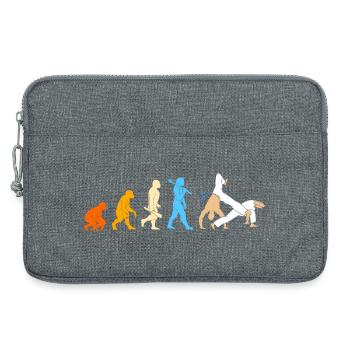Capoeira Evolution - Laptoptasche 13" - Grau meliert - Vorne