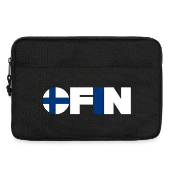 Finnland - Laptoptasche 13" - Schwarz - Vorne