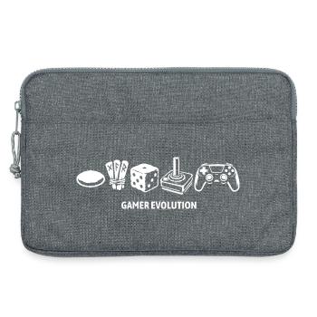 Controller Evolution | Gamer - Laptoptasche 13" - Grau meliert - Vorne