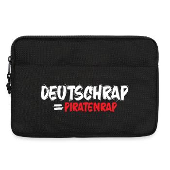 Musique pirate hip-hop deutschrap_rap1 - Sacoche pour ordinateur portable 13 pouces - noir - Devant
