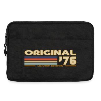 Rétro vintage 1976 - Sacoche pour ordinateur portable 13 pouces - noir - Devant