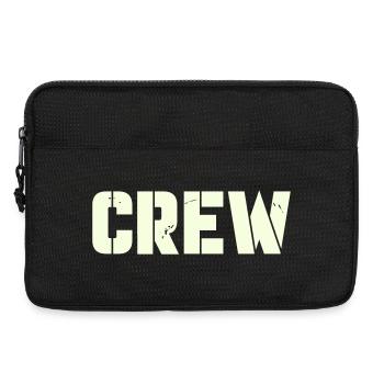 crew - Laptoptasche 13" - Schwarz - Vorne