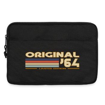 1964 - Laptoptasche 13" - Schwarz - Vorne
