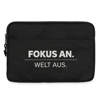 Success, Focus, Trust - Laptop bag 13" - black - Front