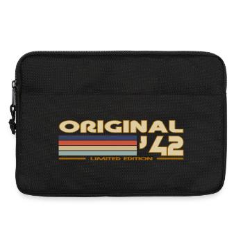 1942 - Laptoptasche 13" - Schwarz - Vorne