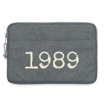 Geburtstagsgeschenk 1989 – Großartig seit 1989 - Laptoptasche 13" - Grau meliert - Vorne